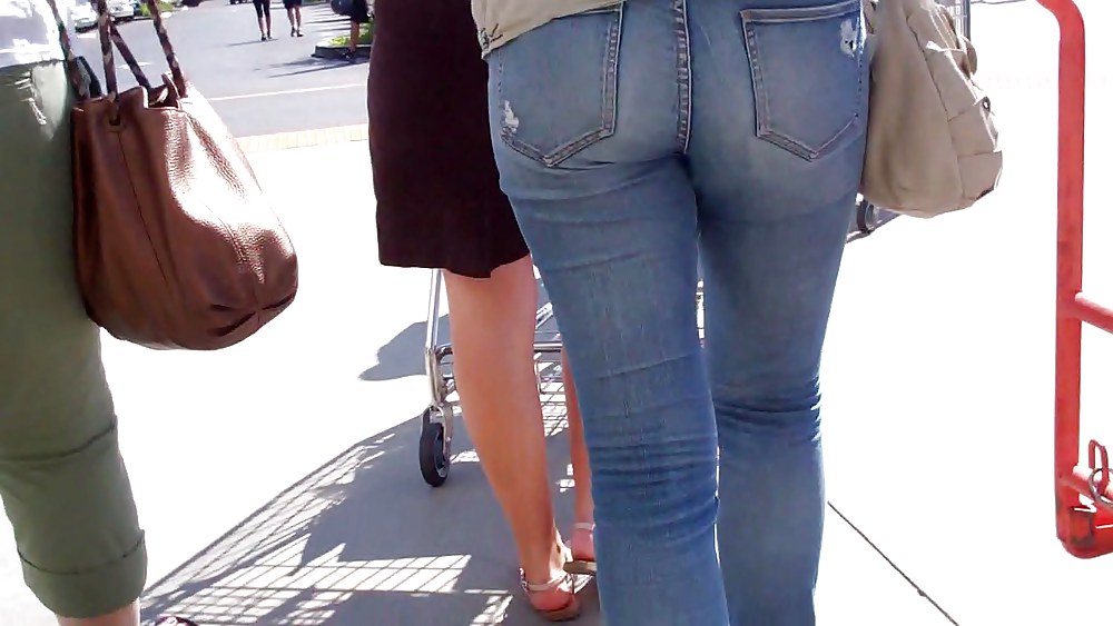 Beautiful girls butts & ass in jeans  #7564194