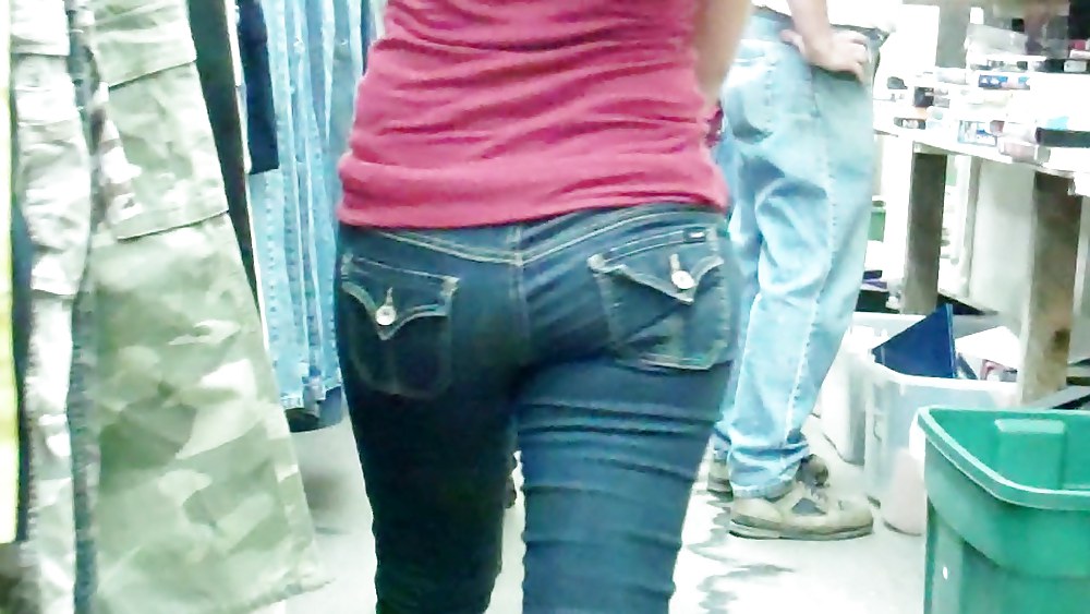 Beautiful girls butts & ass in jeans  #7564236