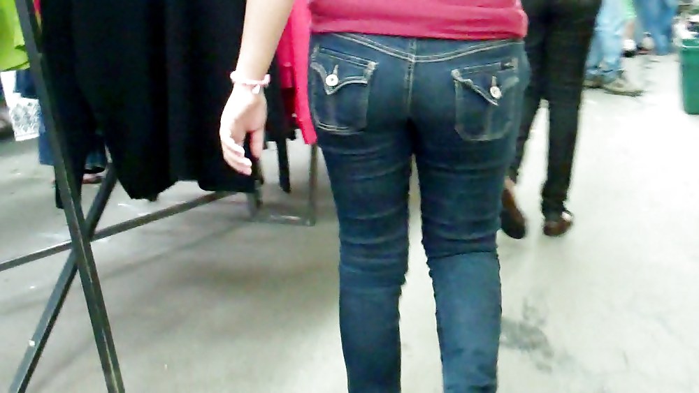 Beautiful girls butts & ass in jeans  #7564377
