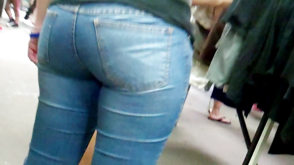 Beautiful girls butts & ass in jeans  #7564438