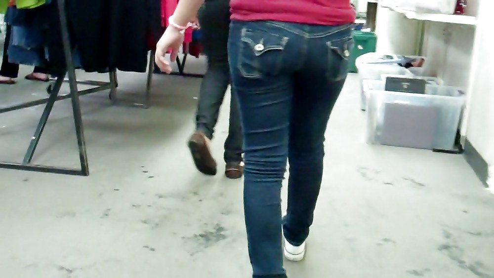 Beautiful girls butts & ass in jeans  #7564502