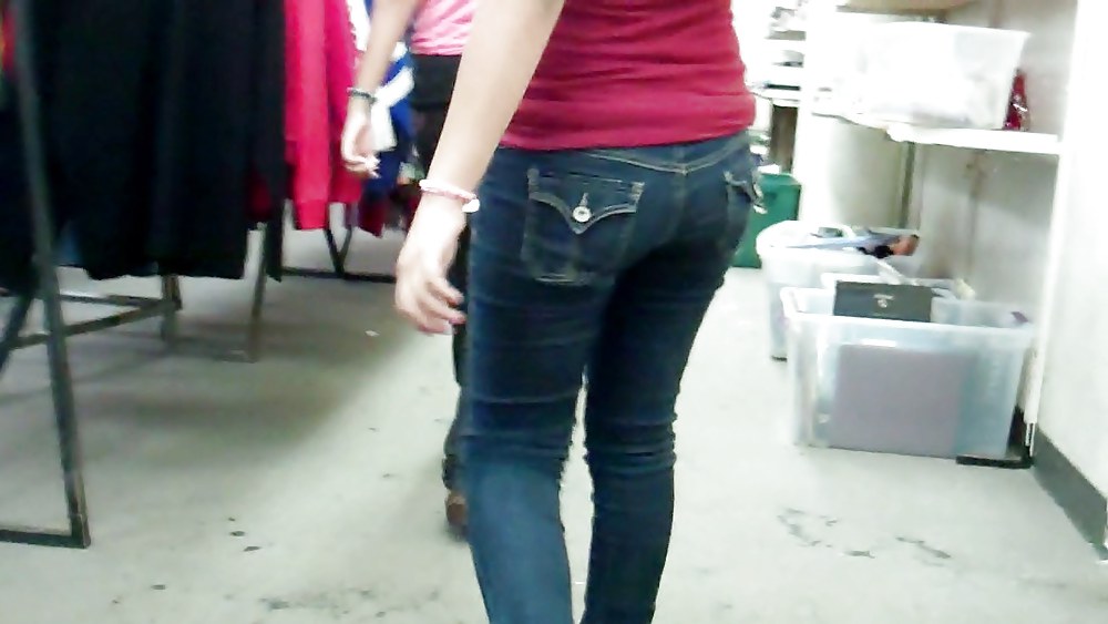 Beautiful girls butts & ass in jeans  #7564510