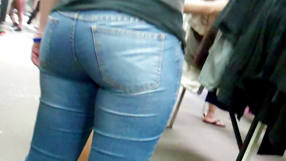Beautiful girls butts & ass in jeans  #7564604