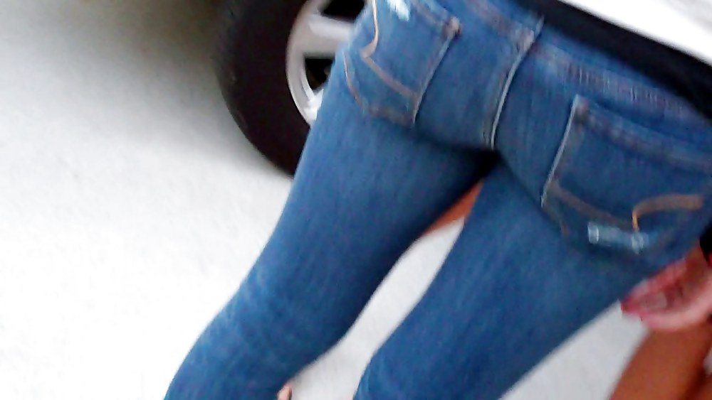 Beautiful girls butts & ass in jeans  #7564640