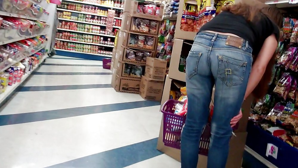 Beautiful girls butts & ass in jeans  #7565304