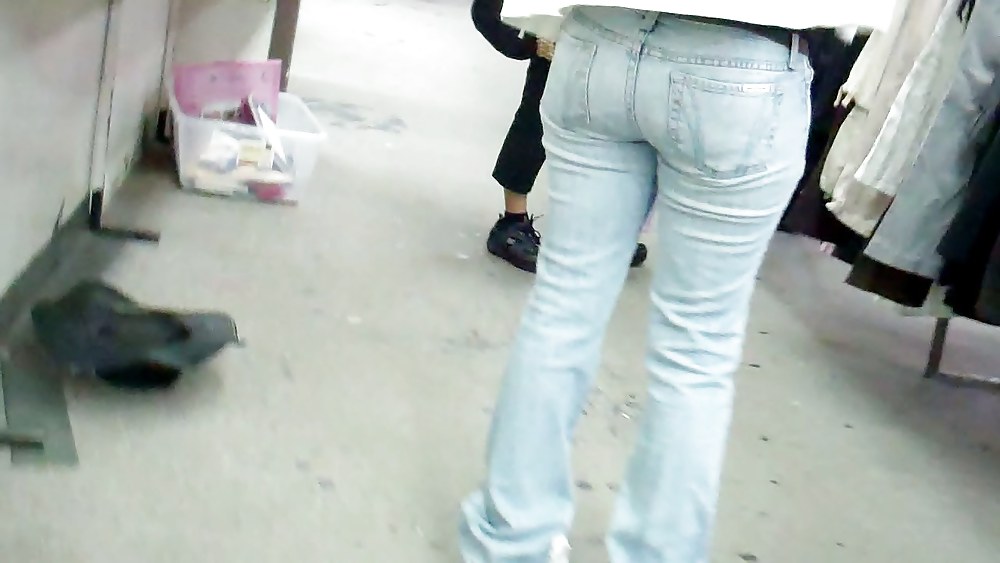 Beautiful girls butts & ass in jeans  #7565517