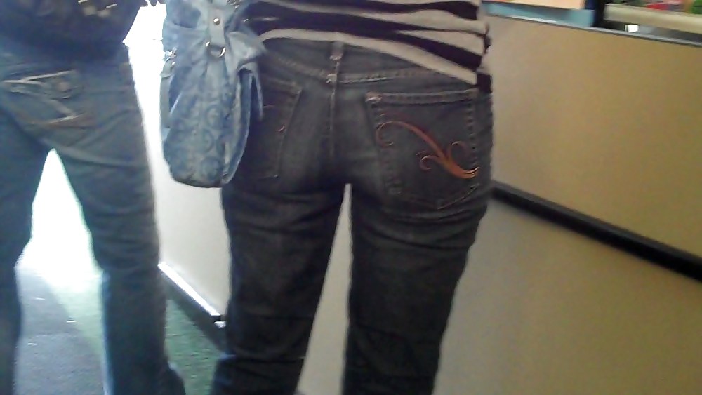 Beautiful girls butts & ass in jeans  #7565689