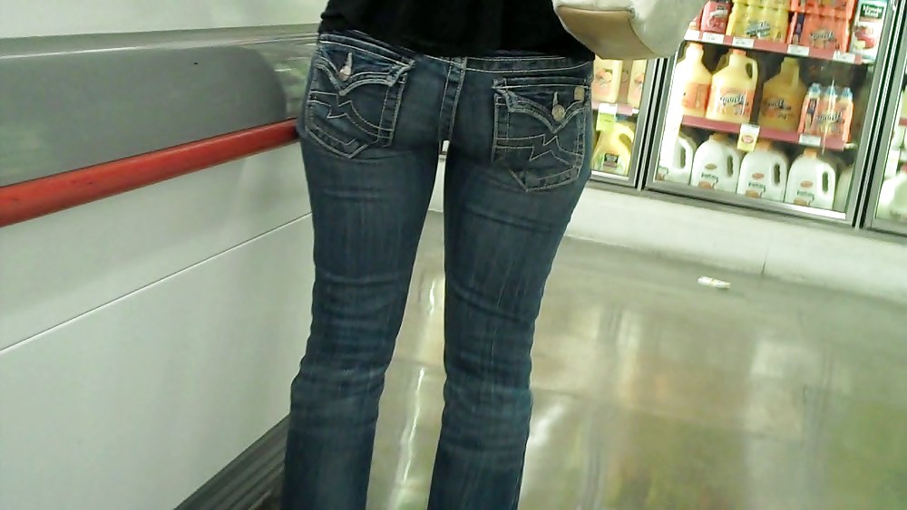 Beautiful girls butts & ass in jeans  #7565702