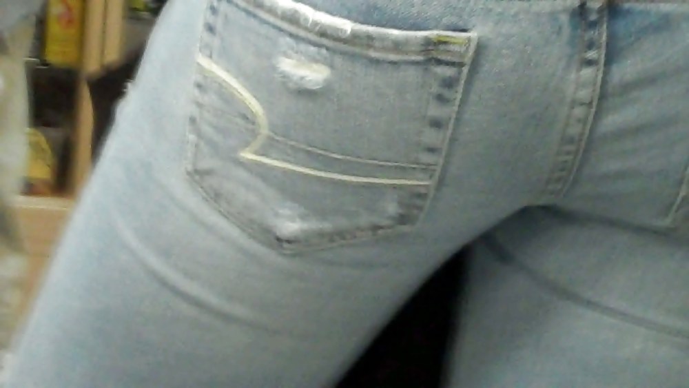 Beautiful girls butts & ass in jeans  #7565729
