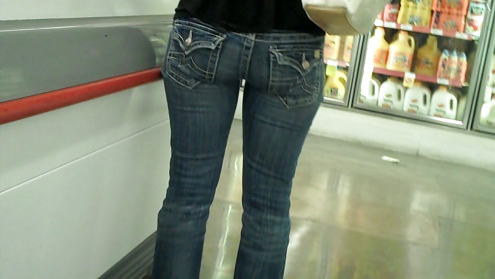 Beautiful girls butts & ass in jeans  #7565756