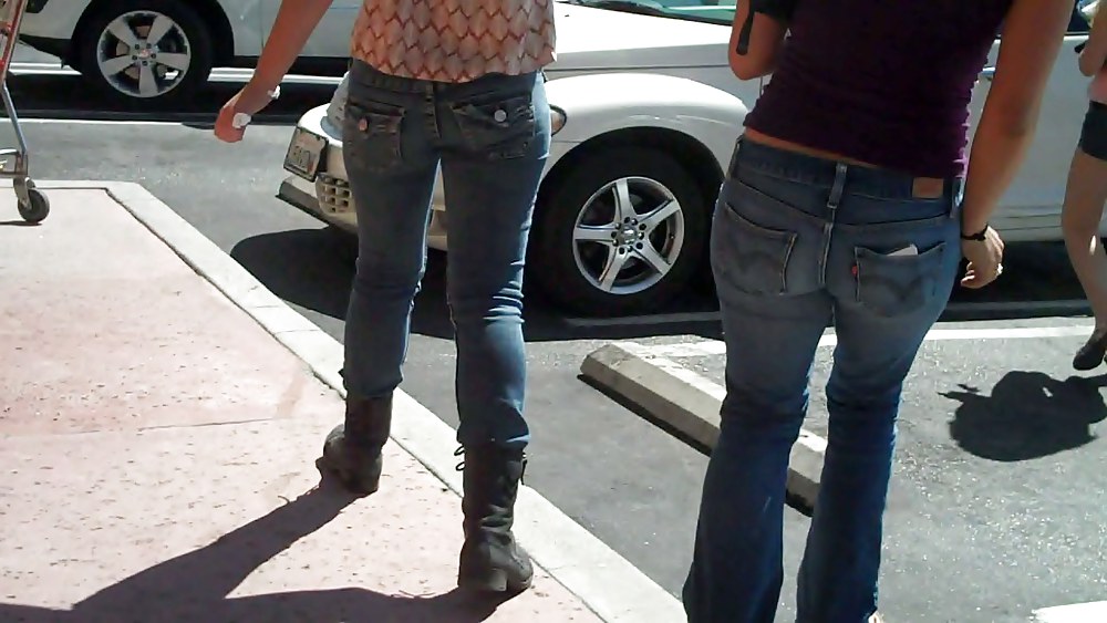 Beautiful girls butts & ass in jeans  #7566138