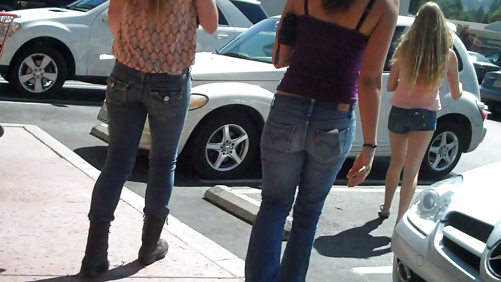 Beautiful girls butts & ass in jeans  #7566232