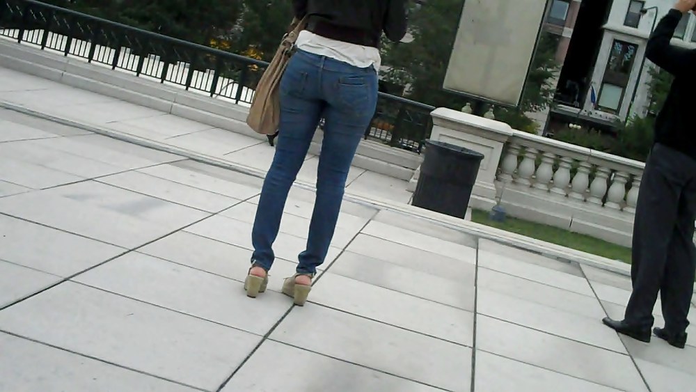 Beautiful girls butts & ass in jeans  #7566288