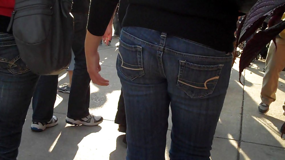 Beautiful girls butts & ass in jeans  #7566324