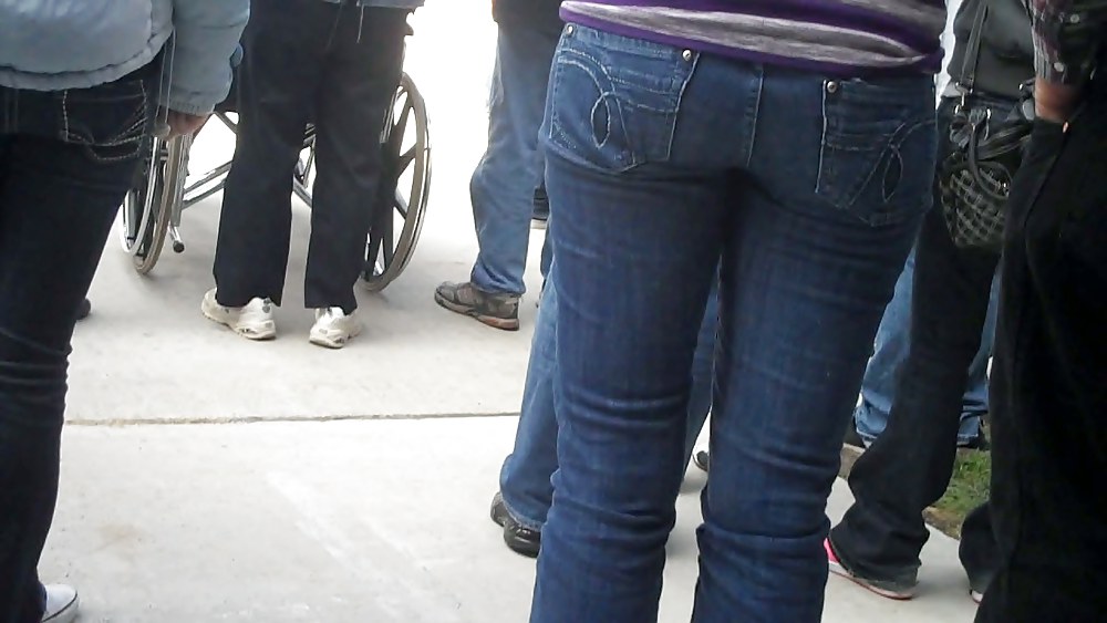 Beautiful girls butts & ass in jeans  #7566367