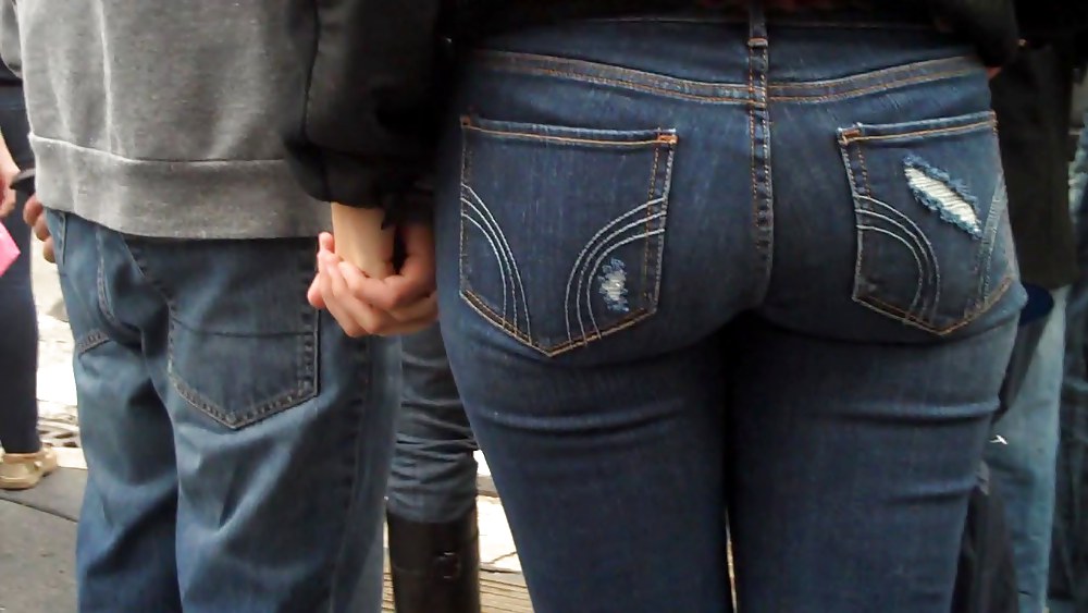 Beautiful girls butts & ass in jeans  #7566485