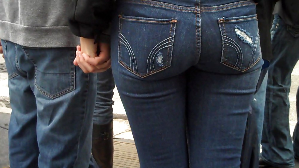 Beautiful girls butts & ass in jeans  #7566673