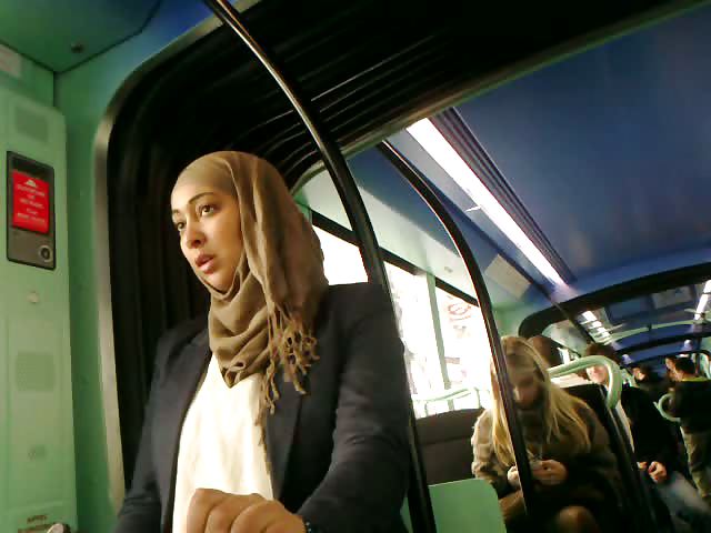 Flashing hijab muslim arab
 #13464959