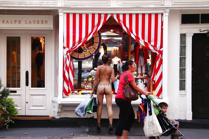 Nude Tour in NYC Streets by TROC #10172836