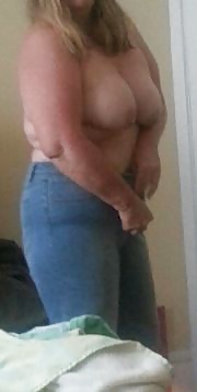 Wife in her tight ass jeans #4169573