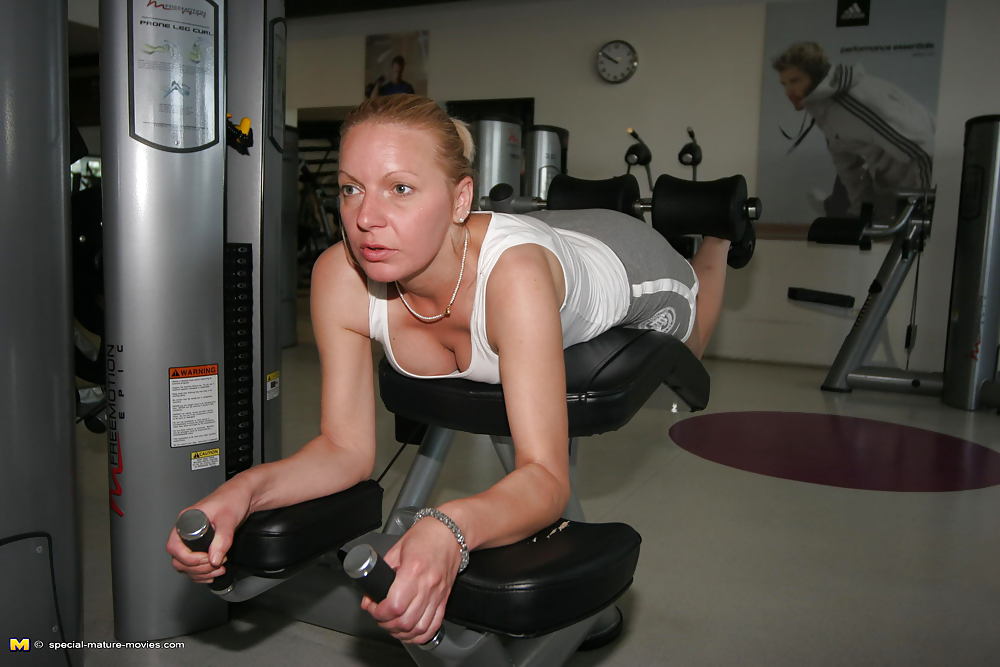 Naked Mature Mothers do Naked Exercises at Gym PART 2 #22085161