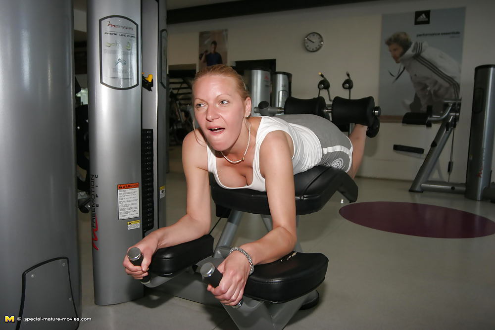 Naked Mature Mothers do Naked Exercises at Gym PART 2 #22085173