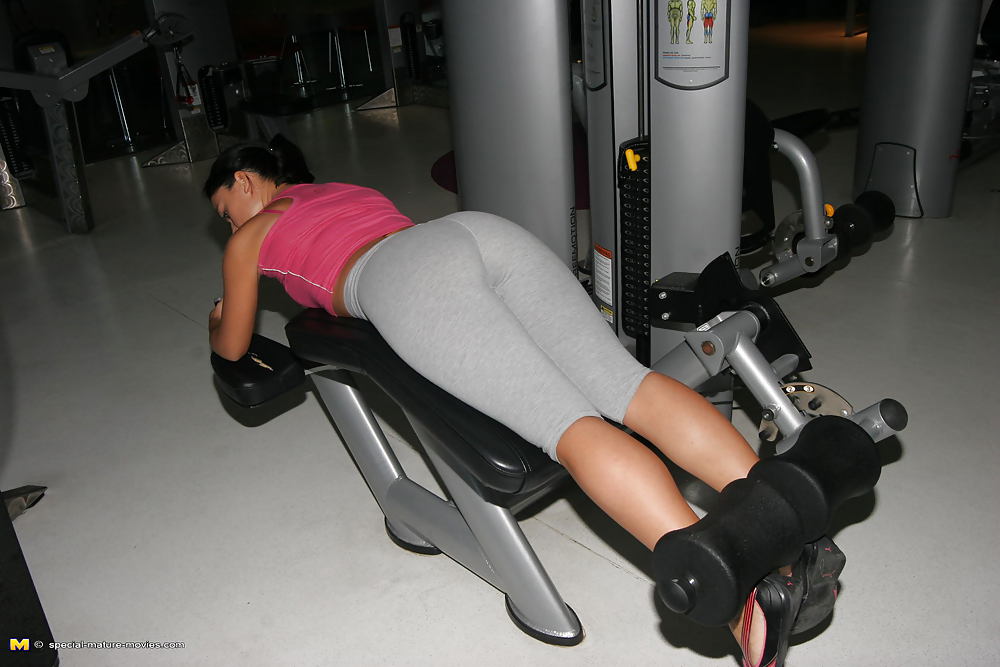 Naked Mature Mothers do Naked Exercises at Gym PART 2 #22085347