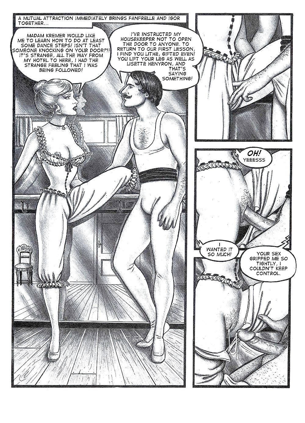 Fumetto erotico 33 - fanfrelle a Parigi 1
 #17725265