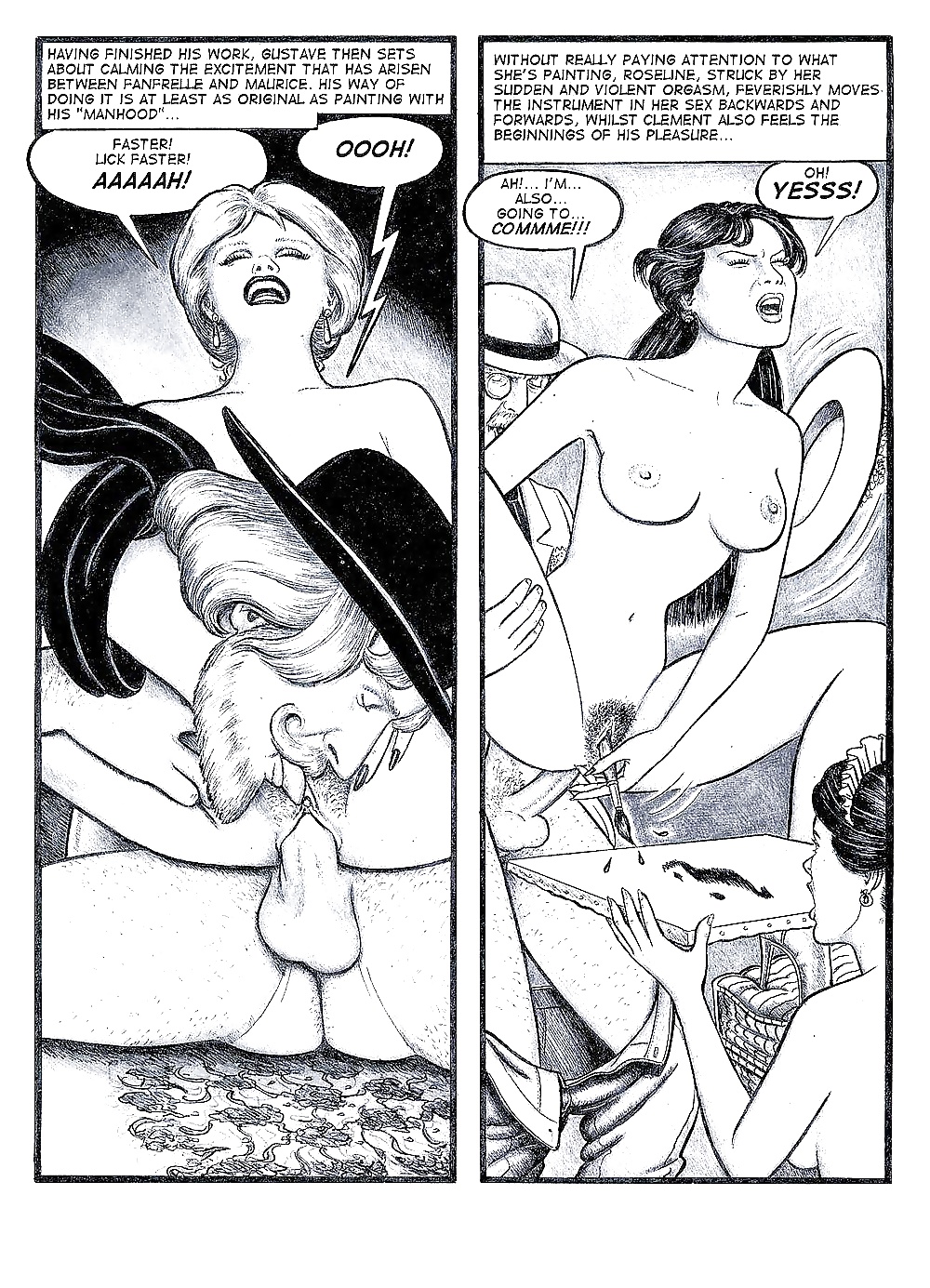 Erotische Comic-Kunst 33 - Fanfrelle In Paris 1 #17725411