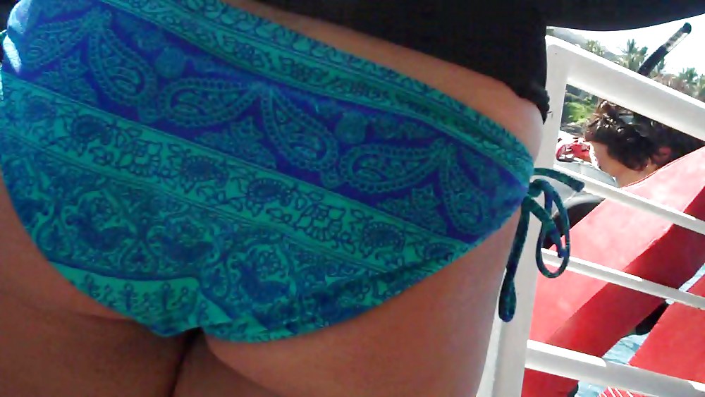 Fanny has a nice ass & butt in bikini #4707572