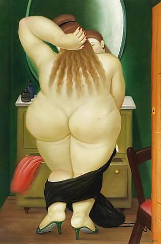 Painted Ero and Porn Art 9 - Fernando Botero #8649983
