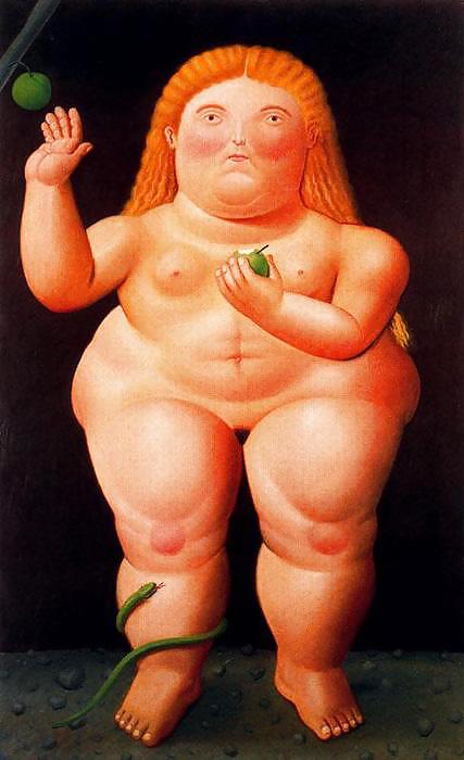 Painted Ero and Porn Art 9 - Fernando Botero #8649992