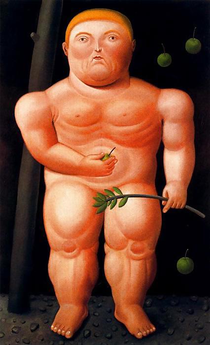 Painted Ero and Porn Art 9 - Fernando Botero #8649996