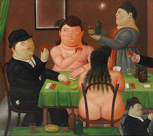 Painted Ero and Porn Art 9 - Fernando Botero #8650008