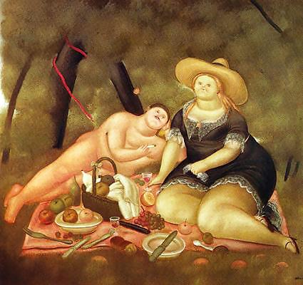 Painted Ero and Porn Art 9 - Fernando Botero #8650027