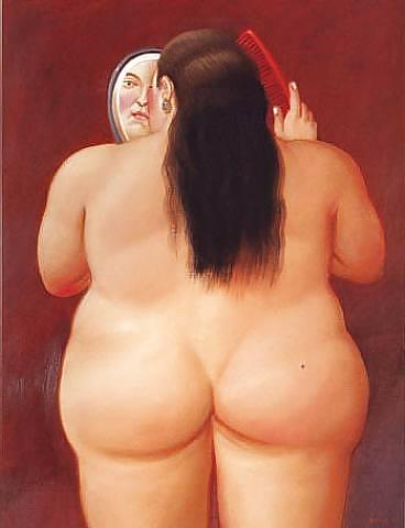 Painted Ero and Porn Art 9 - Fernando Botero #8650036