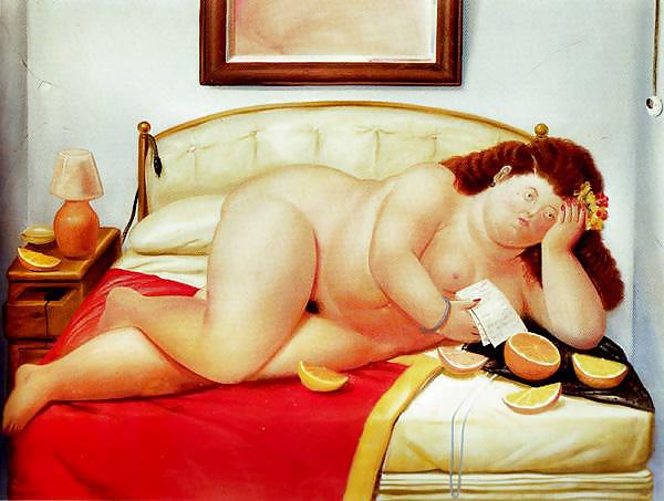 Painted Ero and Porn Art 9 - Fernando Botero #8650065