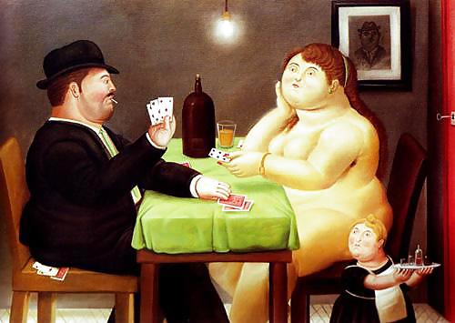 Painted Ero and Porn Art 9 - Fernando Botero #8650088