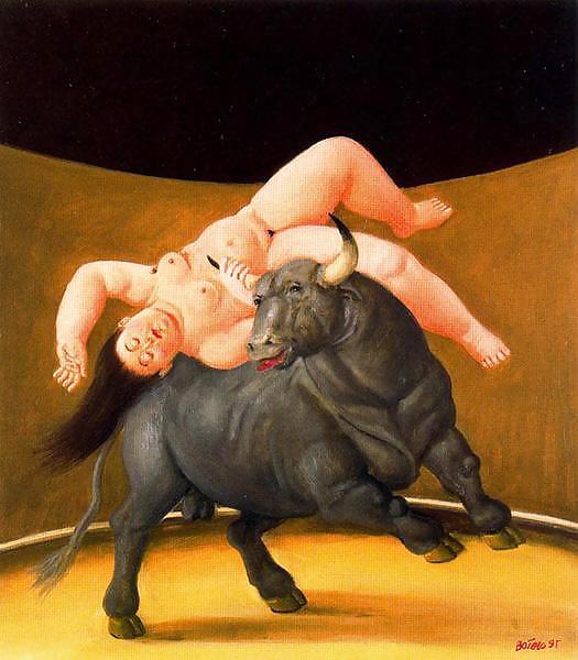 Painted Ero and Porn Art 9 - Fernando Botero #8650113