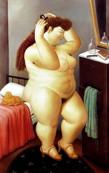 Painted Ero and Porn Art 9 - Fernando Botero #8650123