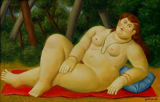 Painted Ero and Porn Art 9 - Fernando Botero #8650142