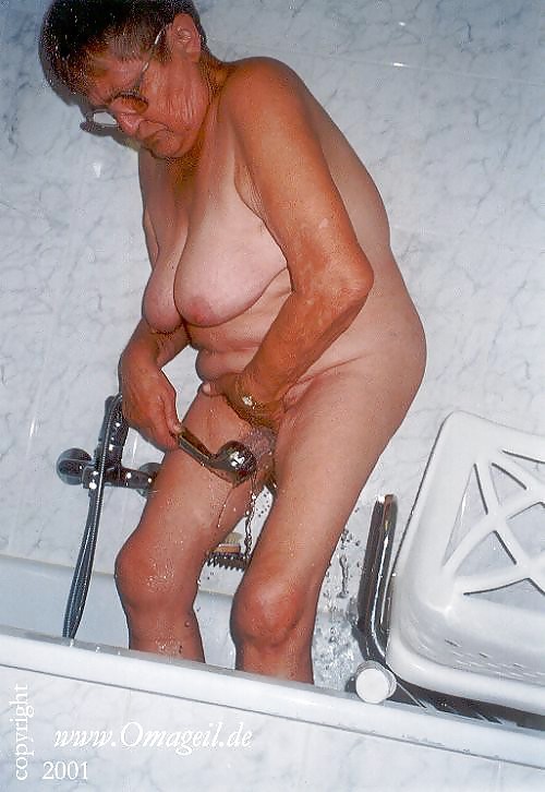 Granny in the shower 1. #22650906