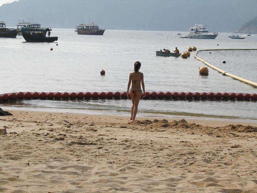 Dolce ragazza della spiaggia da hk
 #2308341