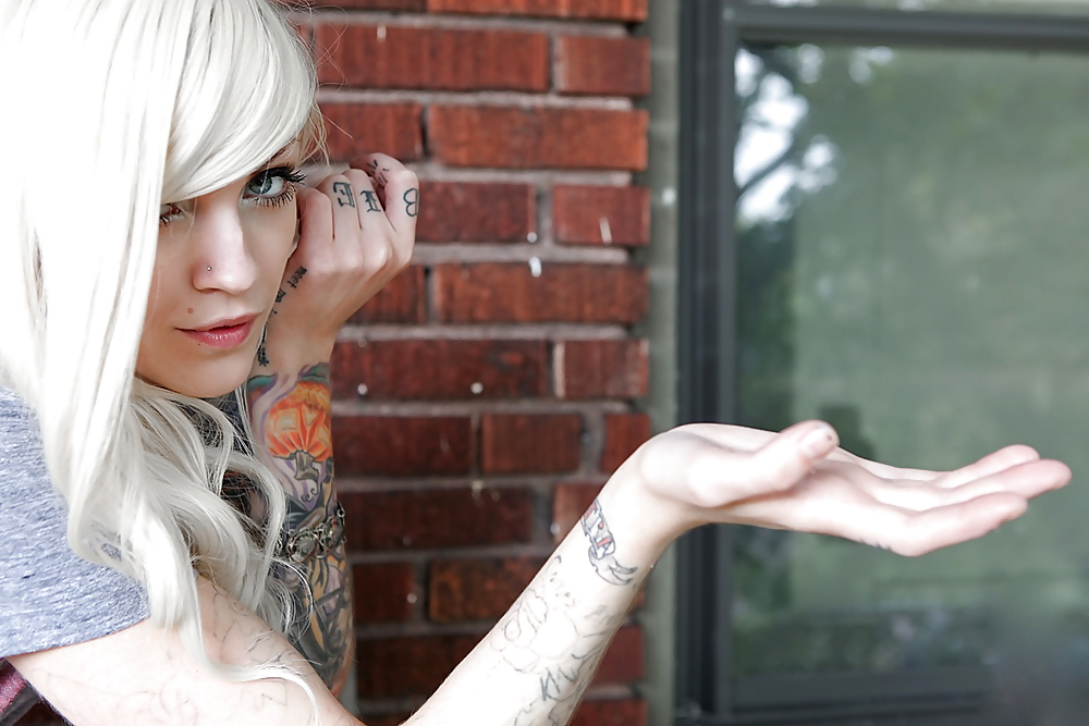 Nearly most perfect blond tattooed teen - Dream Girl #14722992