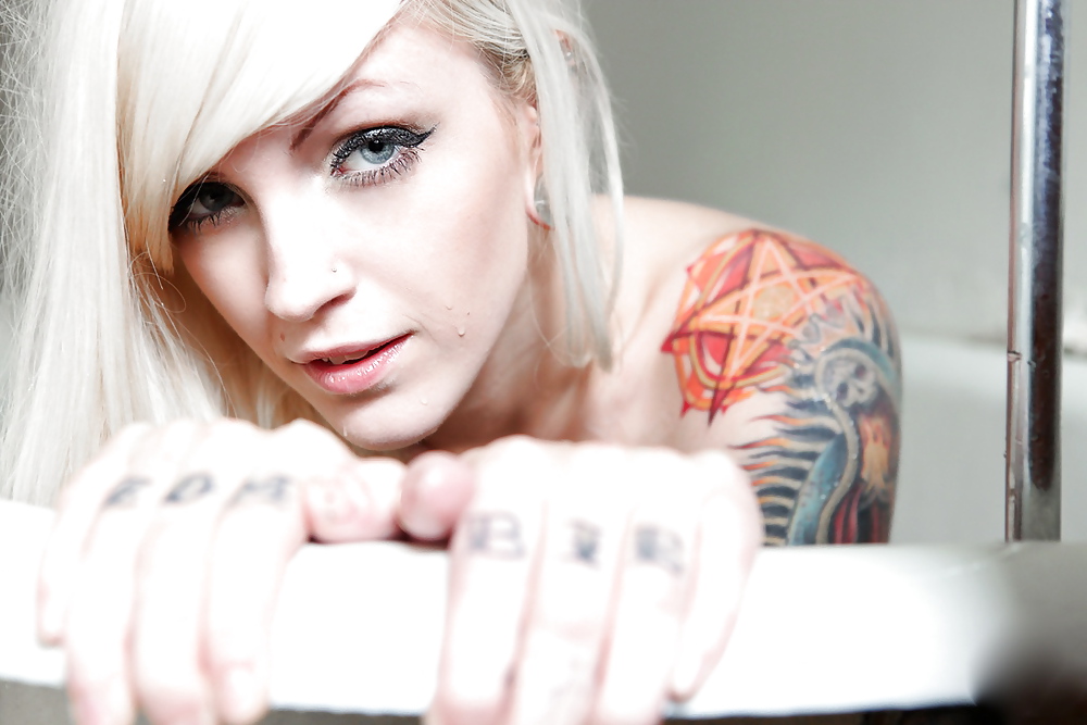 Nearly most perfect blond tattooed teen - Dream Girl #14723123