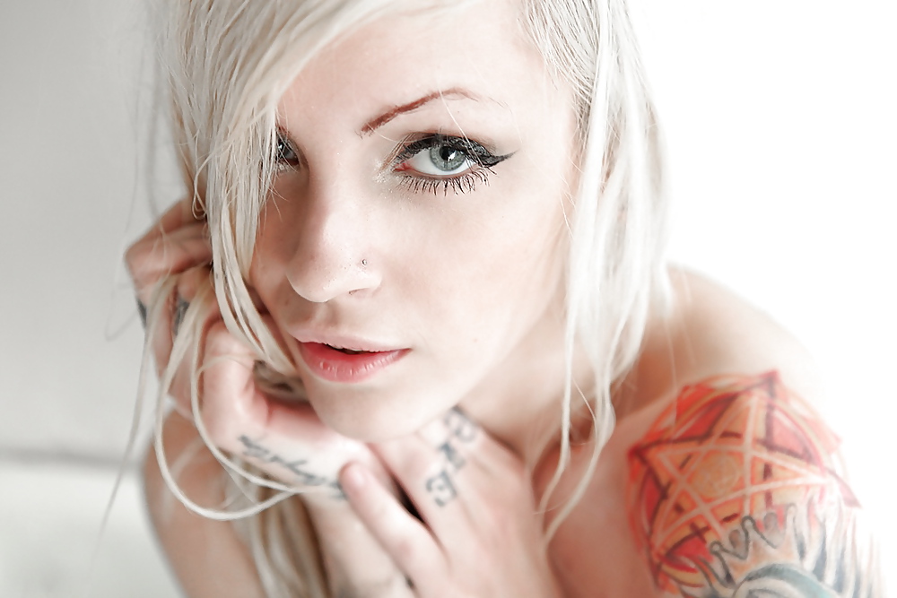 Nearly most perfect blond tattooed teen - Dream Girl #14723279