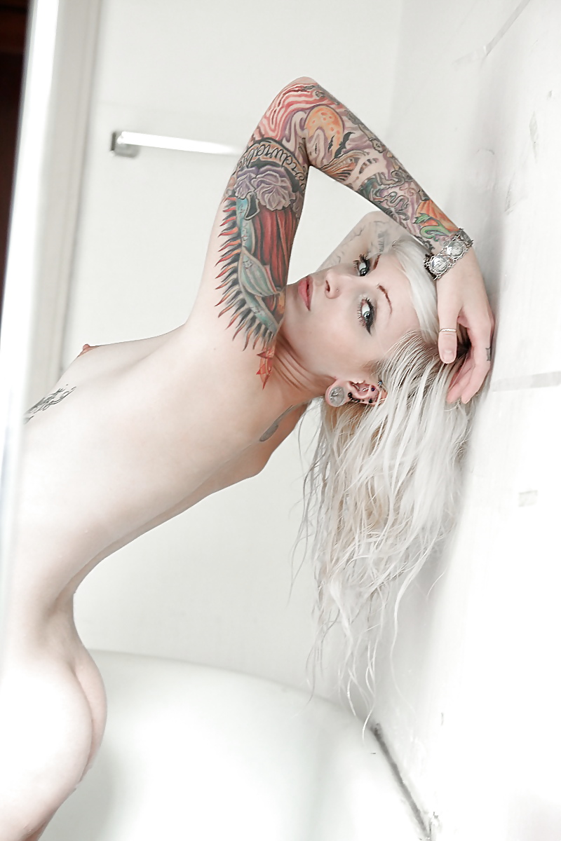 Nearly most perfect blond tattooed teen - Dream Girl #14723291