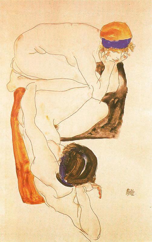 Gezeichnet Ero Und Porno Kunst 30 - Egon Schiele #8368625