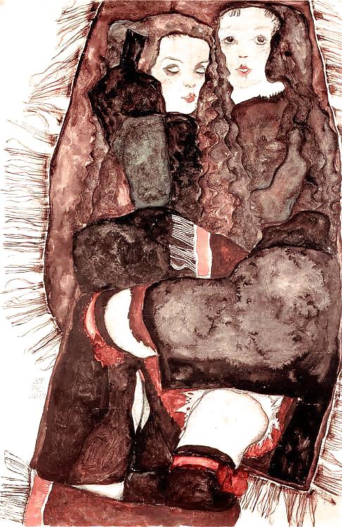 Drawn Ero and Porn Art 30 - Egon Schiele #8368677