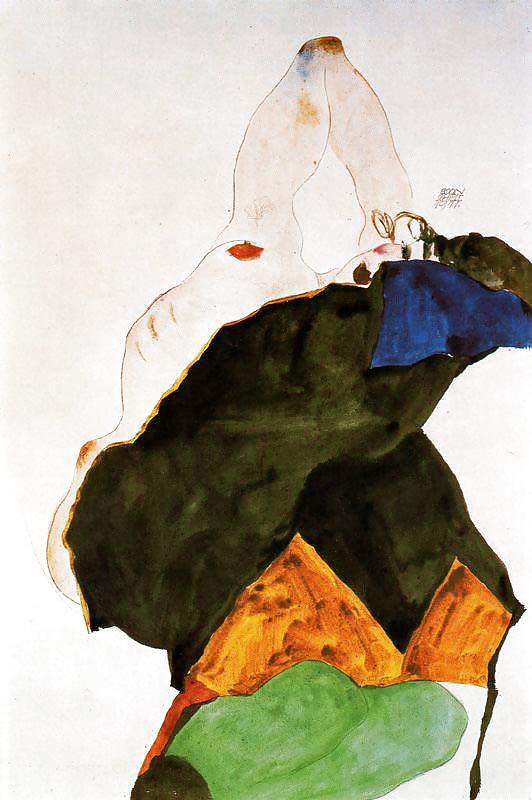 Gezeichnet Ero Und Porno Kunst 30 - Egon Schiele #8368711